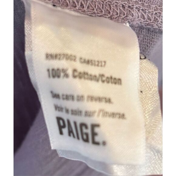 PAIGE JEANS Brayden Riverside Morning Short Sleeved Shirt NWT Size XXL - Picture 10 of 10